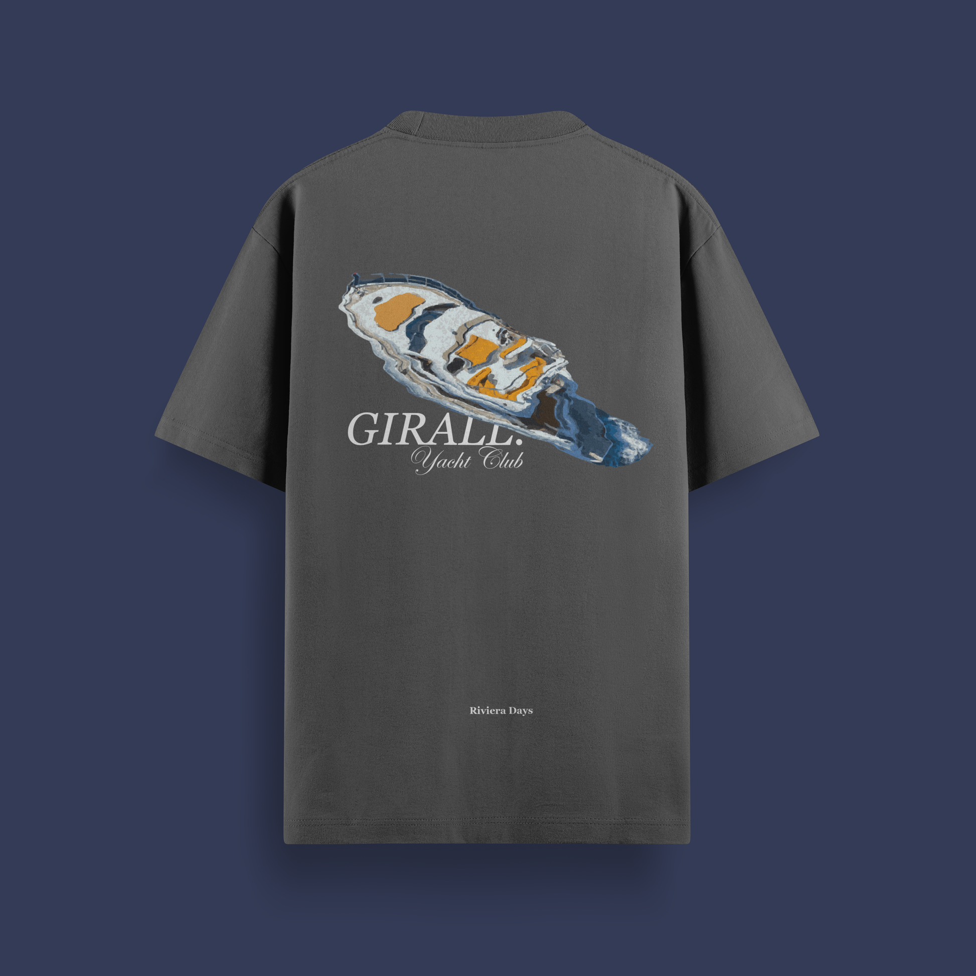 Yacht Days Tee Black