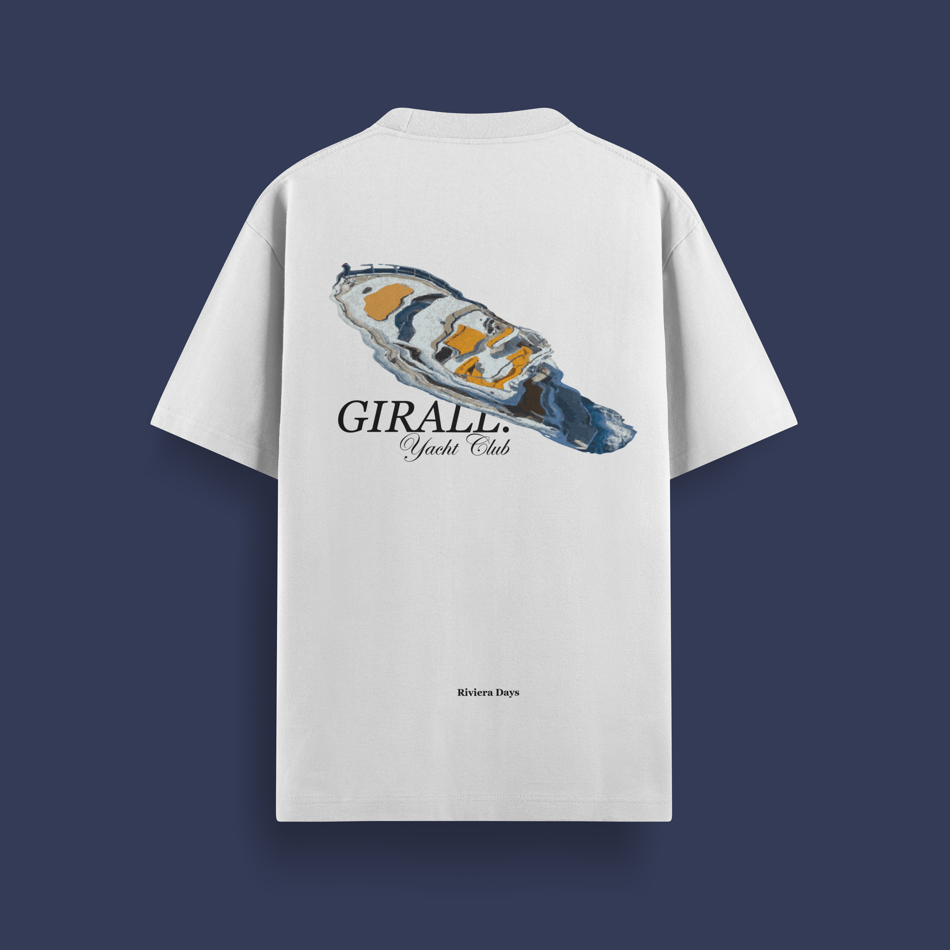 Yacht Days Tee White